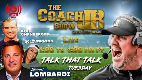NFL Vet Rich Ohrnberger & Comedian/Model Nicole Arbour join Talk That Tuesday | The Coach JB Show