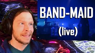BAND-MAID / DOMINATION (live) / YOUNG MAN REACTS