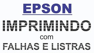 solução imediata de impressão riscada Epson L1300 Sublimação