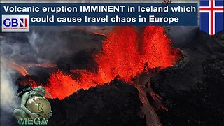 Volcanic eruption IMMINENT in Iceland which could cause travel chaos in Europe