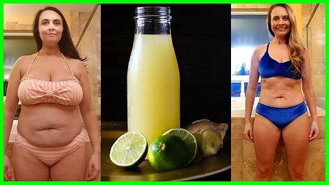 Lemon And Ginger Water For Weight Loss Recipe (Detox Water) | Best Weight Loss Drink #shorts