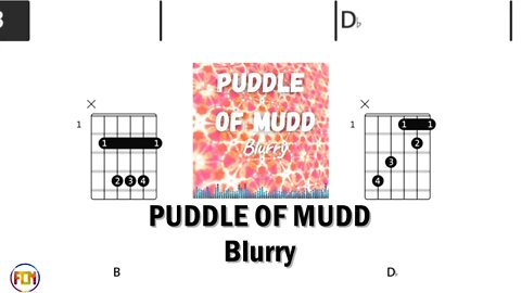 PUDDLE OF MUDD Blurry - Guitar Chords & Lyrics HD