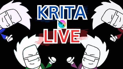 Krita Indie Game Art & Chill Stream