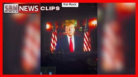 KID ROCK OPENS CONCERT WITH A SPECIAL MESSAGE FROM PRESIDENT TRUMP