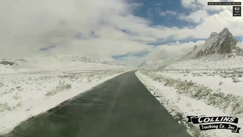 A Beautiful Trucking View in Nevada | Collins Trucking Co.