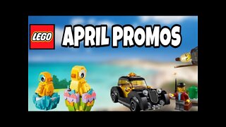 LEGO April 2022 Promotional Gifts