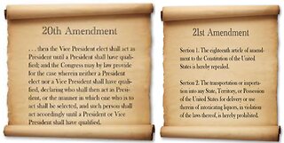 Constitution Wednesday: 20th and 21st Amendments