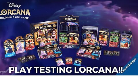 Testing out LORCANA on Pixelborn!!
