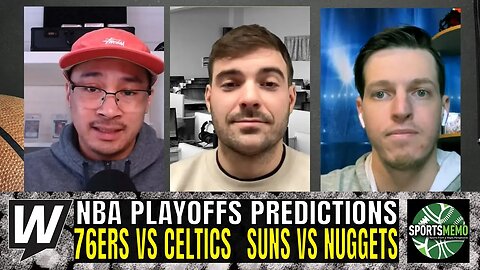 NBA Playoff Predictions | Sixers vs Celtics Game 1 | Suns vs Nuggets Game 2 | SM Triple-Double May 1