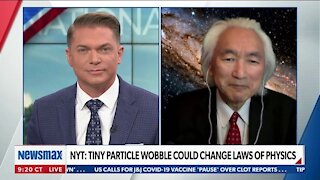 Michio NYT: TINY PARTICLE WOBBLE COULD CHANGE LAWS OF PHYSICS