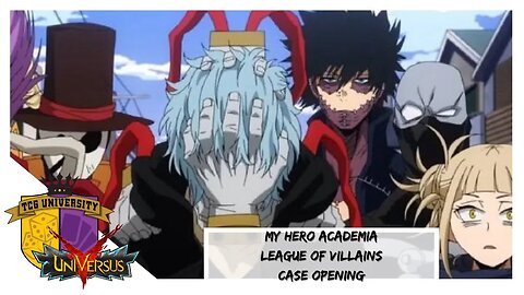 League of Villains Case Opening | My Hero Academia Case Opening