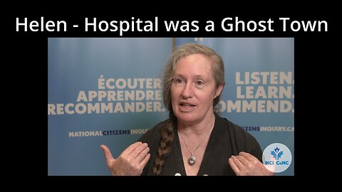 Helen - Hospital was a Ghost Town