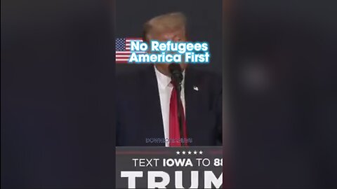 Trump: We Aren't Bringing Any Illegals From The Middle East To The United States - 10/16/23