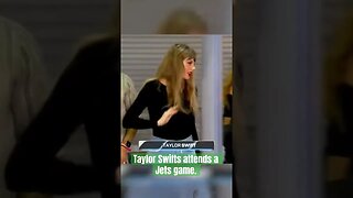 Taylor Swift attends a Jets game. #nfl , #jets