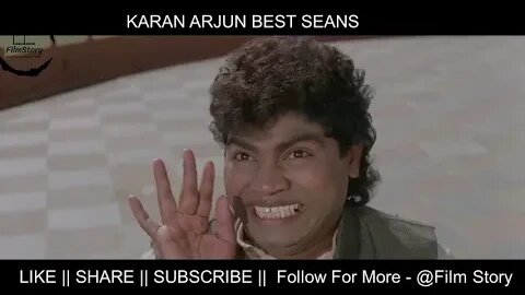 अगर मै गाजर को गाजर और मूली को मूली को मूली बोलू तो - Karan Arjun Best seans || @filmstory2658