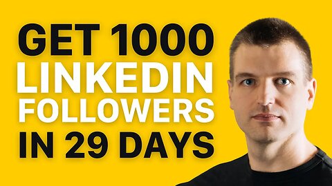 3 Quick Tips for 1000+ LinkedIn Followers!