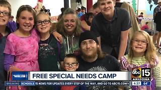 Free summer camp for those special needs