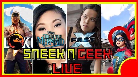 SNEEK N GEEK LIVE: Wokesters Riot After Ms Marvel Death! | Awkwafina | Target | Mortal Kombat 1