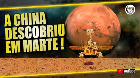 CHINA REVELA O QUE SEU ROVER ACHOU EM MARTE