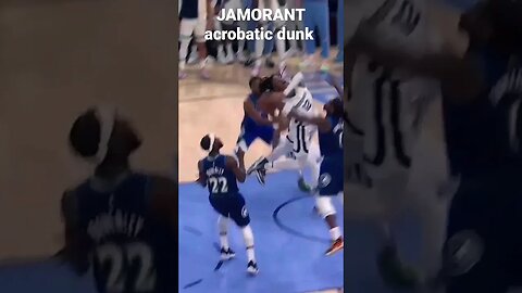 #jamorant #acrobatics #dunk #nba #basketball #league #pass