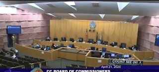 New officials sworn into Clark County Commission following contentious election