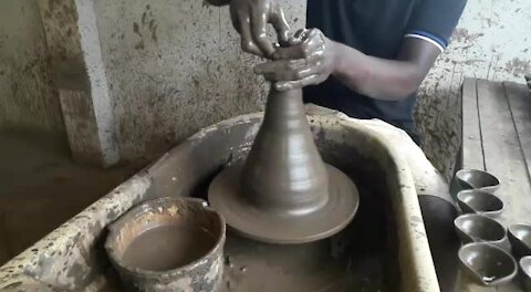 SOUTH AFRICA - Durban - Diwali celebrations clay lamps (Videos) (gH7)