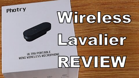 Photry Mini Wireless Lavalier Microphone review and test