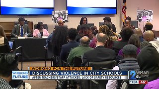 School officials discuss violence in city schools