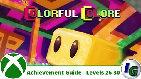 Colorful Colore Achievement Guide (Levels 26-30) on Xbox and Windows 10