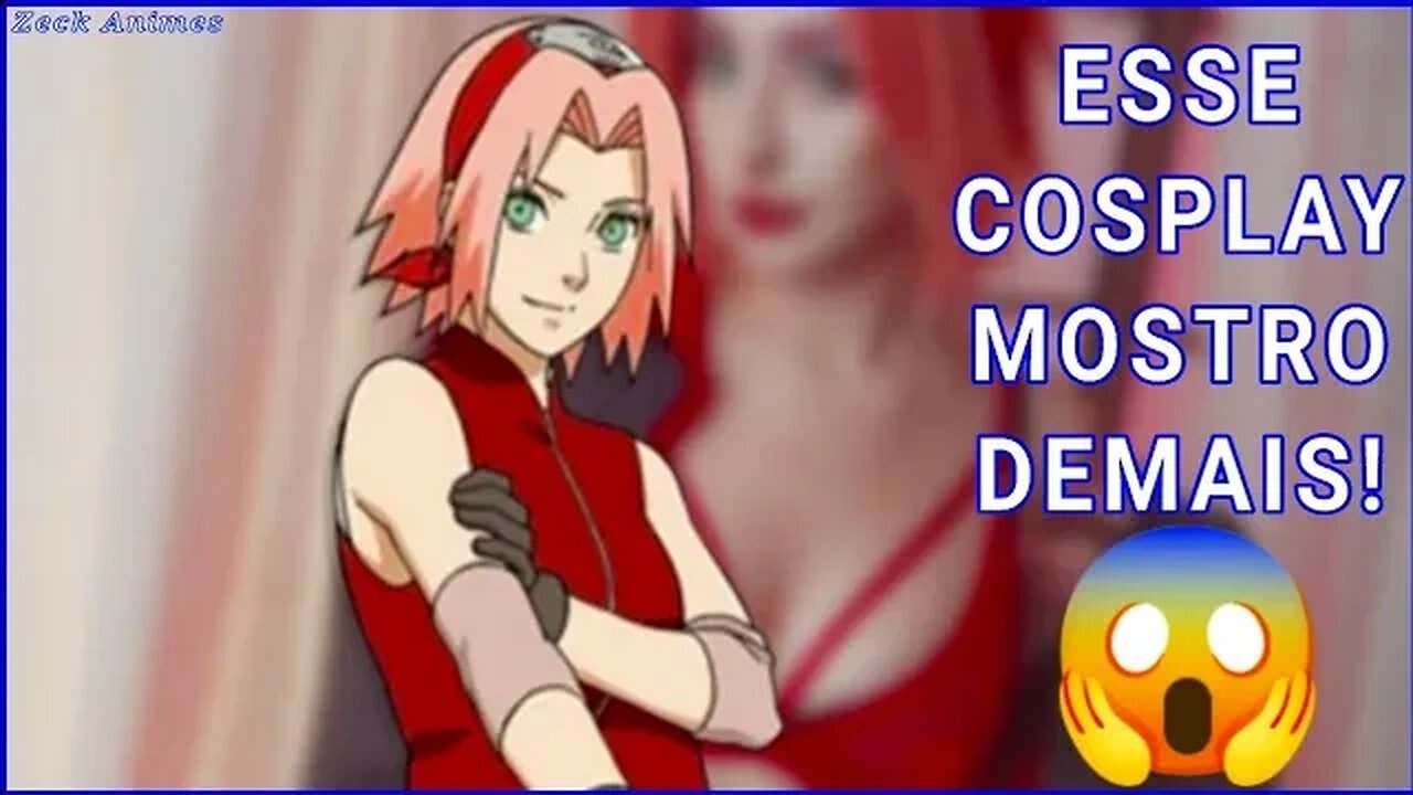 Cosplay SEXY da Sakura MOSTRA DEMAIS e Deixa fãns de Naruto LOUCOS!😈😈😏