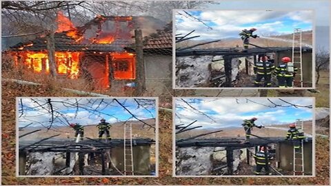 TV NEWS BUZAU Victime incendiu la Vintila Voda Buzau 17 11 2022