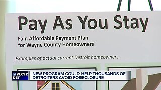 New program could help thousands of Detroiters avoid foreclosure.