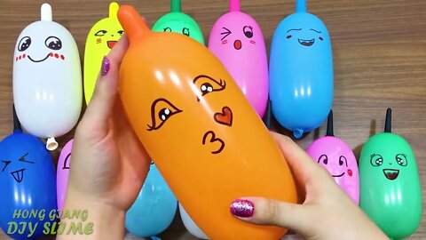 Making Slime with Funny Balloons