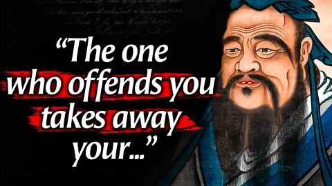 Confucius's Quotes which are better known in youth to not to Regret in Old Age