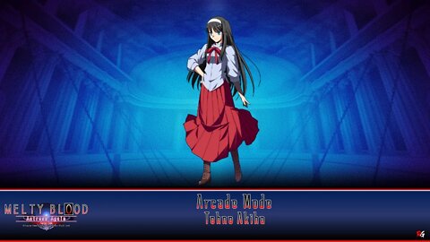 Melty Blood: Actress Again: Current Code: Arcade Mode - Tohno Akiha