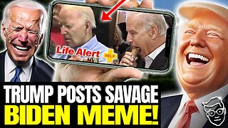 Trump Posts HYSTERICAL Biden Nursing Home Meme | BREAKS Internet | Salty Libs SEETHE 🧂