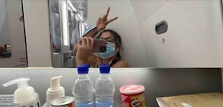 Woman Spends 4 Hours In A Plane Bathroom After Testing Positive Mid Flight