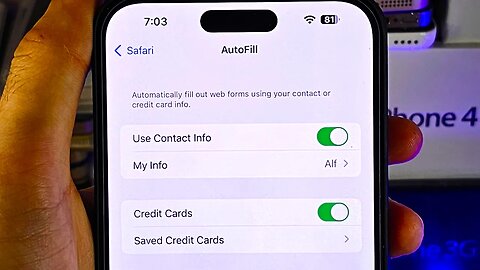 How To Manage AutoFill Information on iPhone (Safari)