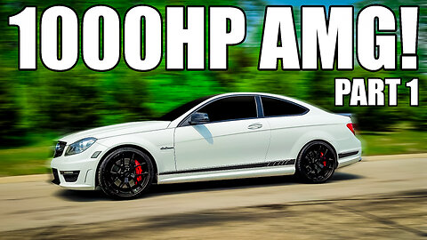 I'm Building A 1000HP C63 AMG In 5 Days! Gigantic Supercharger & Engine Build!