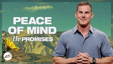 Finding Peace in Your Thoughts - CRAIG GROESCHEL