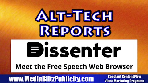 Dissenter - Alt-Tech Reports - Media Blitz Publicity