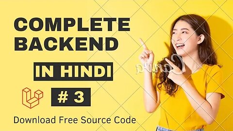 Full Course Backend Development | Learn Complete Backend Development From Scratch | Part - 3