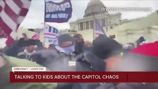 Talking to kids about the Capitol chaos