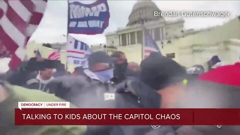 Talking to kids about the Capitol chaos