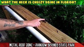 (S5 E2) Rainbow Springs State Park, Metal roof installed, Chopstix Express Ordro EP7