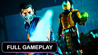 Mortal Kombat 1 Full Sub-Zero Arcade Tower Gameplay