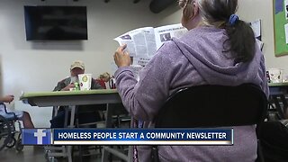 Homeless shelter guests start newsletter, 'Word On The Street'