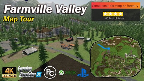 Farmville Valley | Map Tour | Farming Simulator 22