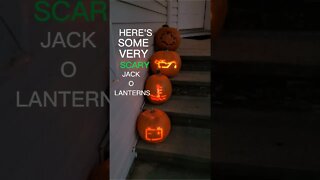 Very Scary Jack O Lanterns Halloween 2022