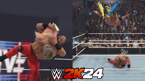 WWE 2K24: Logan Paul VS Braun Strowman